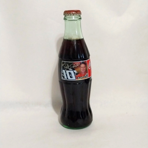 6 PACK NASCAR COCA- COLA 8 OZ BOTTLES *COLLECTIBLE* - Picture 2 of 7